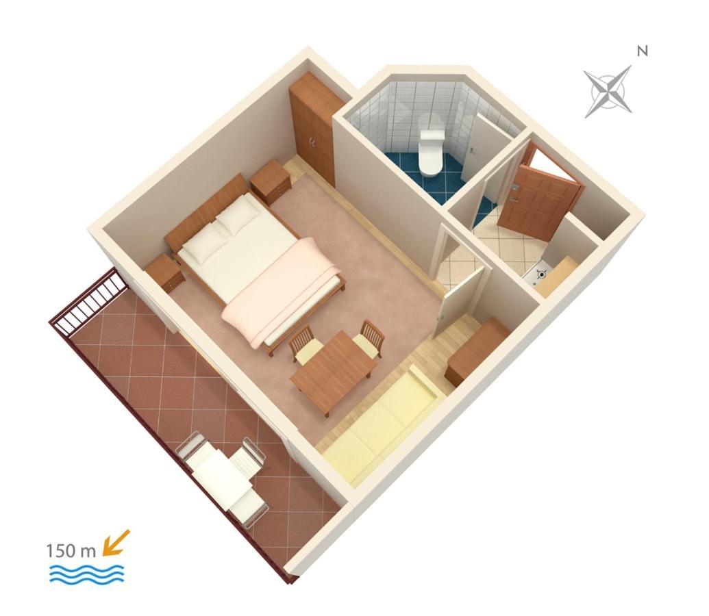 Apartments With A Parking Space Baska Voda, Makarska - 301 外观 照片